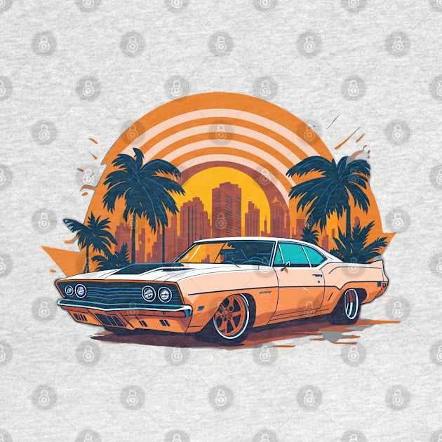 Retro Muscle Car by remixer2020